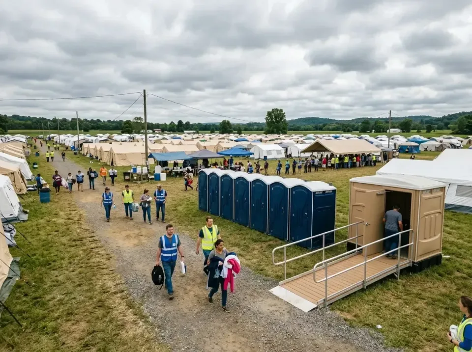 disaster-relief-camp-restrooms-010 — frequently asked questions, Dumpster & Portable Bathrooms Rental in Gray Summit, MO